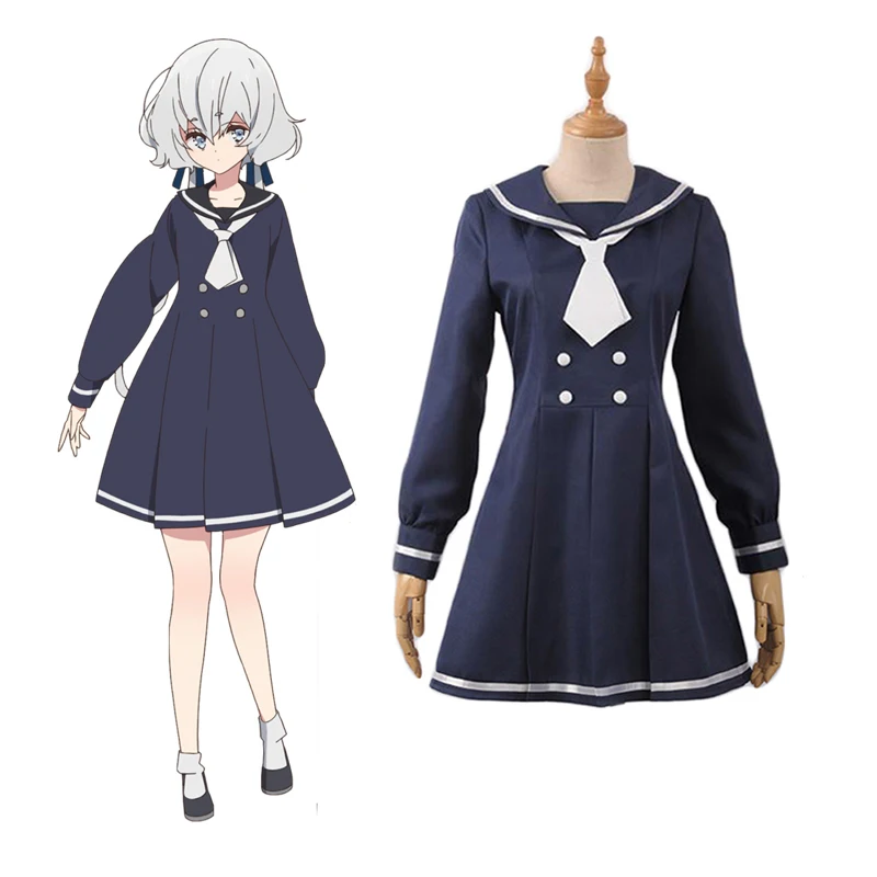 

Zombie Land Saga Zombieland Saga Legendary Showa Idol Junko Konno Casual ver. Dress Outfit Cosplay Costume