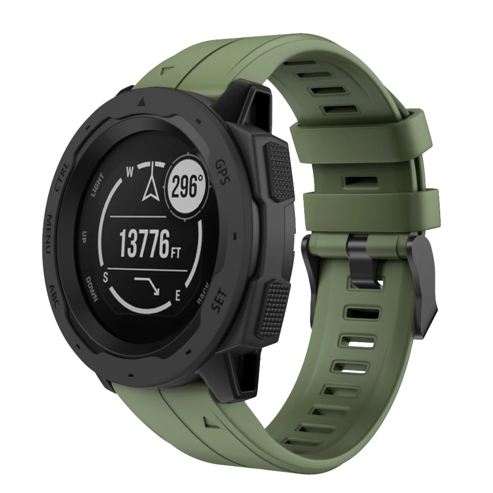 Fivstr nuovo cinturino Easyfit con motivo liscio per Garmin Fenix 5X 5 Plus 3 3HR D2 S60 MK1 Smart Watch cinturino da polso a sgancio rapido