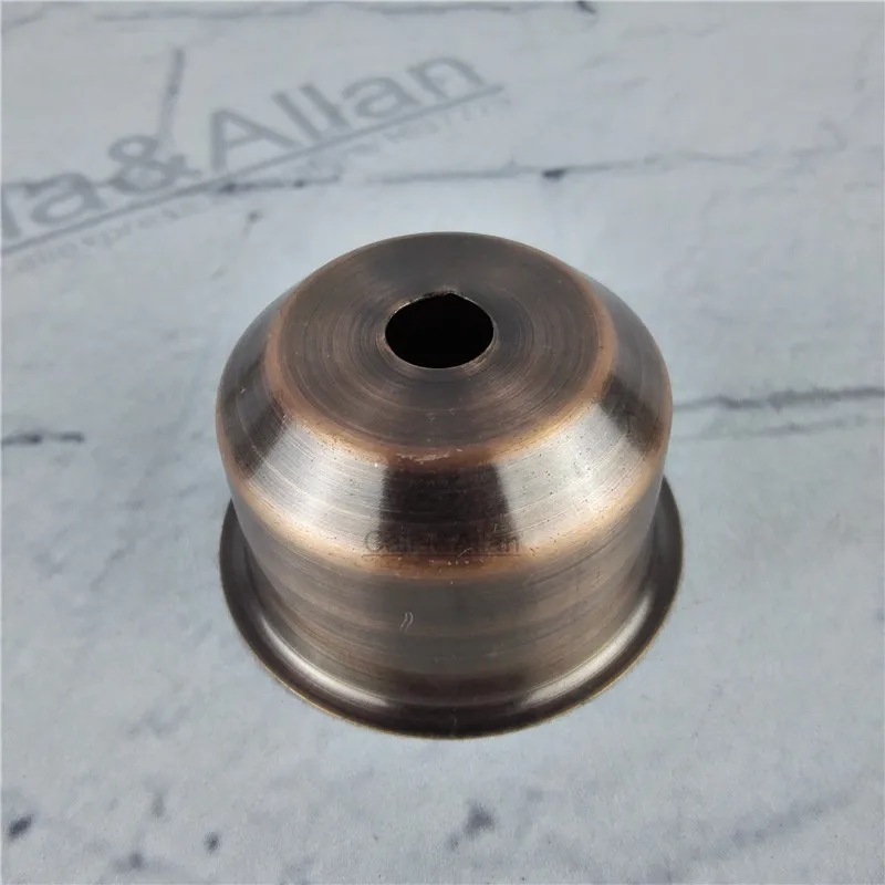 4 pieces/lot metal cup D45mm*H30mm 9 colors finish iron socket cover DIY lighting canopy base hat lamp holder covers