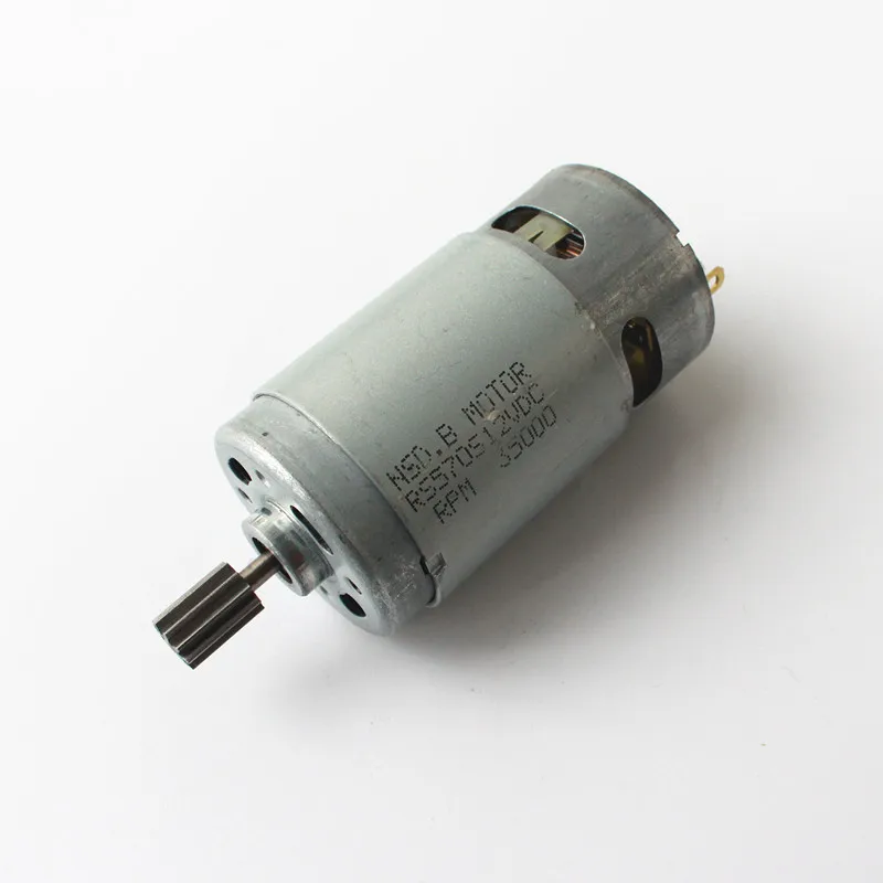 570 12V 6V Motor for Children Electric Car, Kids Ride On Car Electric Motor RS570 Gear Box Engine