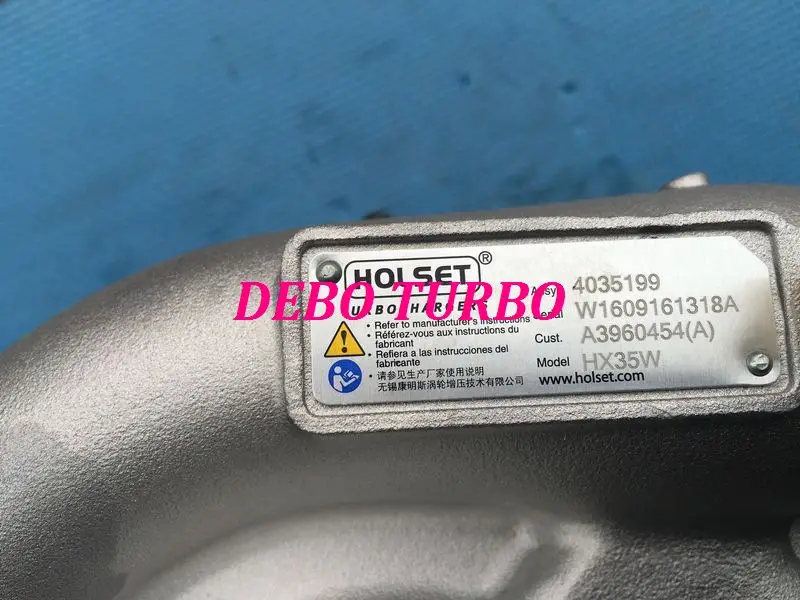 NEW GENUINE HOLSET  WH1C HX35W 3960454 4035199 Turbo Turbocharger for Dongfeng Truck CUMMINS 6BTA 5.9L 118KW 160HP