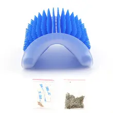 Cat Toy with Grooming Brush and Massager #3