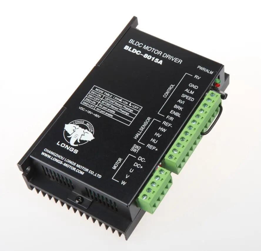 New Arrival BLDC-8015A Brushless DC Motor Driver 24-50VDC Reprap CNC Machinery