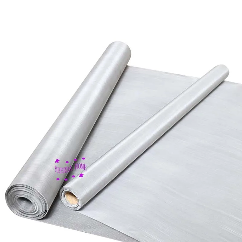 100cm x1000cm Stainless steel filter 80 100 120  200 300 400 500 mesh 180-25 micron Filtration Screening Sheet Screening filter