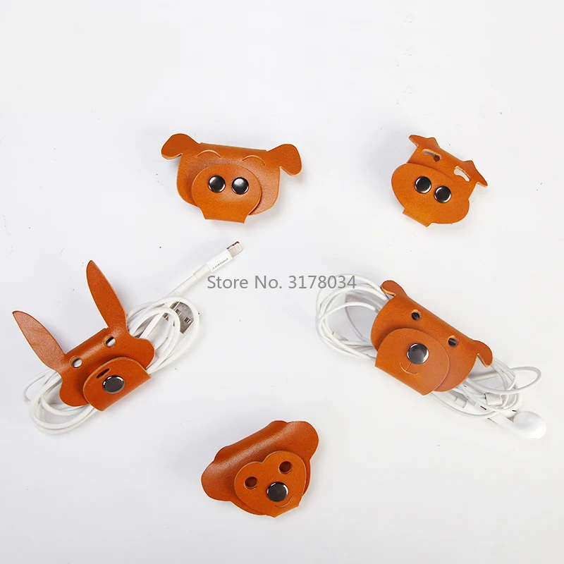 DIY leather craft Steel Rule die cutting animal dog cow cat monkey head wire organization collection hand punch Tool