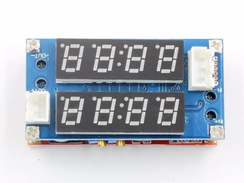 2 in 1 XL4015 5A Adjustable Power CC/CV Step-down Charge Module LED Driver Voltmeter Ammeter Constant current constant voltage