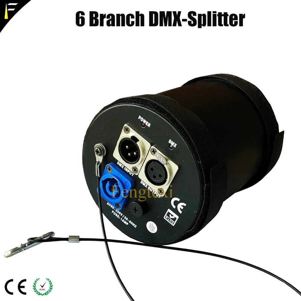 Imagem -02 - Divisor de Canais para Módulo Dmx Divisor de Sinal Isolamento Óptico Distribuidor Dmx512 Canais para Todo o Mundo