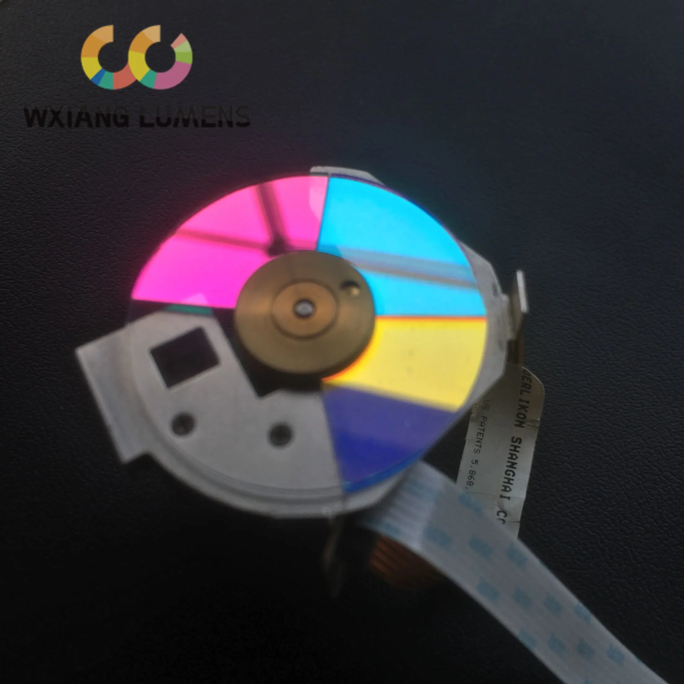 Projector Dichroic Color Wheel Fit for Viewsonic PJ506D PJ556D PJ557 PJ558D PJ658D 4 Segments