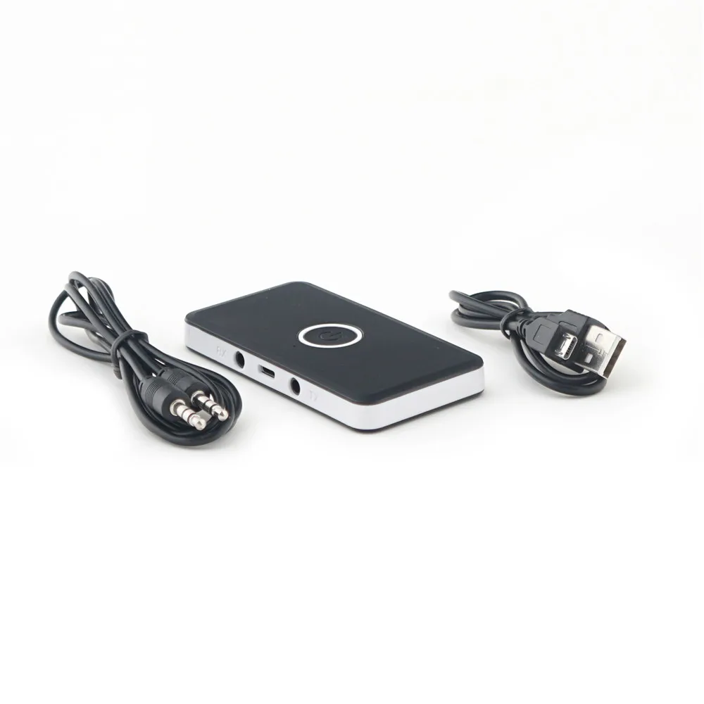 Bluetooth 5.0 Transmitter and Receiver, 2-in-1 Wireless 3.5mm adapter