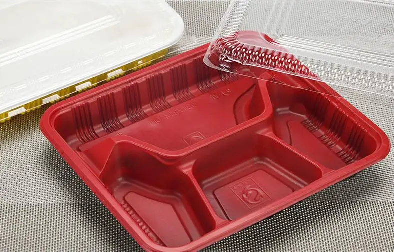 Wholesale 500pcs/lot disposable lunch fast food box SN1398