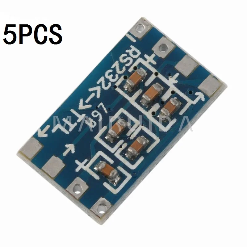 New 5pcs Mini RS232 To TTL MAX3232 Converter Adaptor Module Serial Port Board high quality