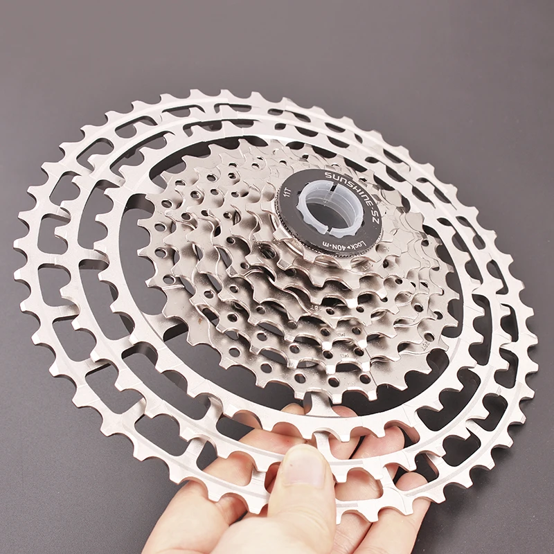 10 Speed Cassette 11-46T Bike Cassette  Flywheel 11-46 10s Cassette