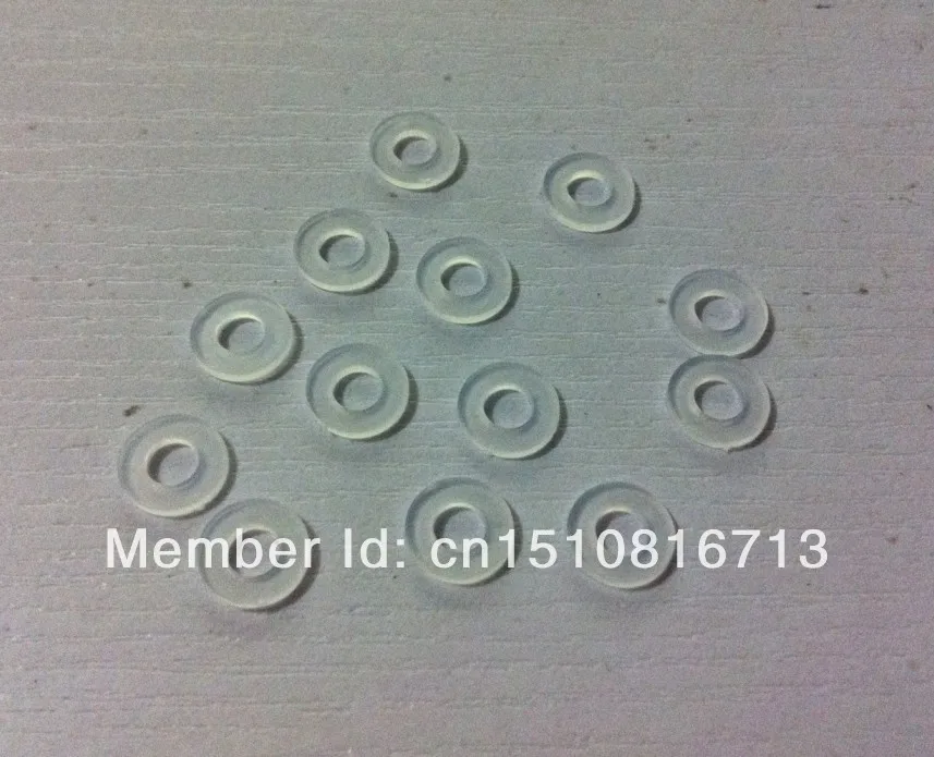 

1000pcs Strandard Metric Nylon Flat Thick Washers M2.5(ID) x 5(OD) x 1mm Thick