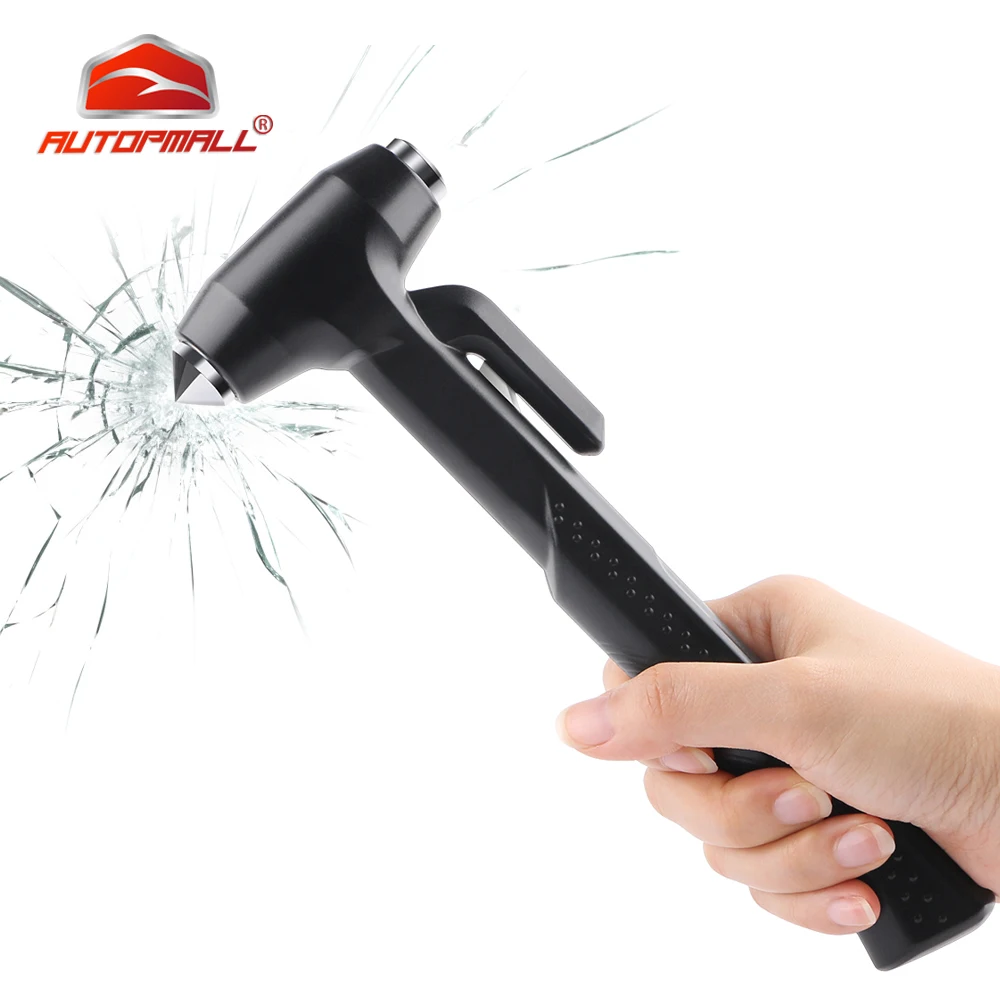 

Car Window Glass Safety Hammer Tool Breaker Useful Life Hammer Mini Seat Belt Cutter Rescue Hammer Car Life-saving Escape Tool