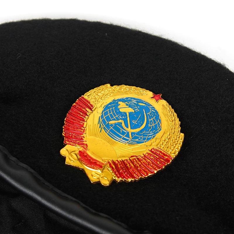 2018 New russian cccp style wool beret winter men\'s formal wear professional casual dualuse cap high quality male hat hot