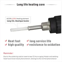 Digital Adjustable 60W Soldering Iron with LED #6