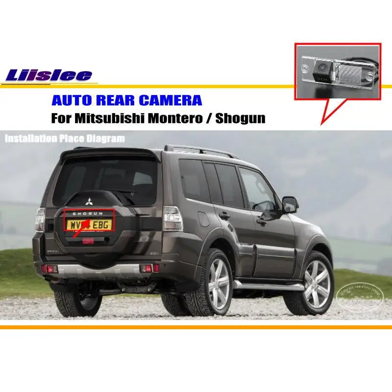 For Mitsubishi Pajero 2006 2007 2008 2009 2010 2011 2012 2013 2014 Car Rear View Rearview Camera AUTO HD CCD CAM Accessories Kit