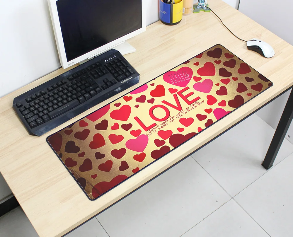 best Non-Skid Rubber Large Gaming Mouse Pad Dream Catcher Feather Pattern Mouse Mat Desktop PC Computer gifts Mousepad big