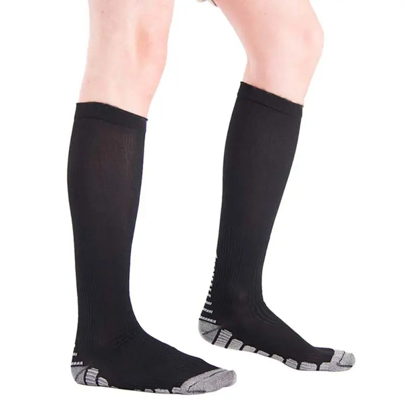 Women Sport Anti-Fatigue Knee High Stockings Compression Support Socks Outdoor Sports Running  Cycling Socks