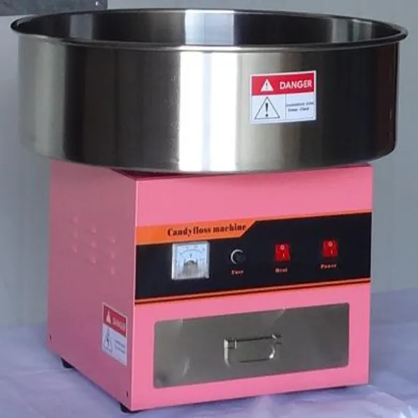 

Commercial stainless steel cotton candy floss making machine