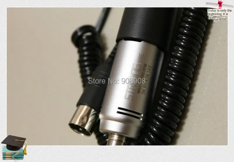 Original Korea Carbon Brush E-Type Micro Motor STRONG 108E (35K) Handpiece Suit 204, 90, EIII micromotor Power Engine