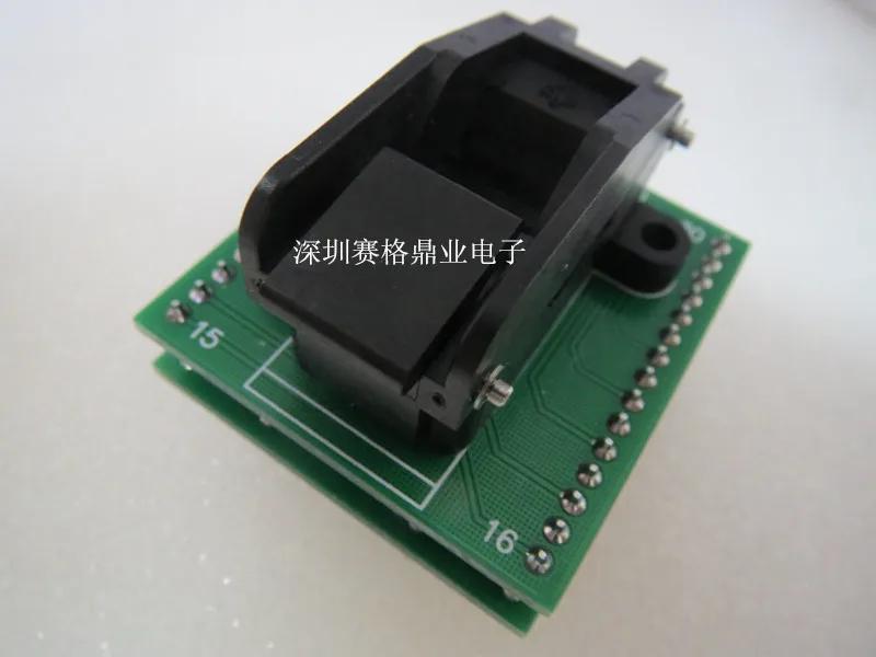 Bancada de teste de soquete, com cromada de ouro