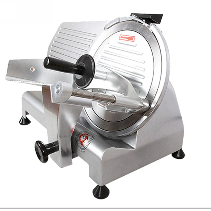 10 Inch Large Commercial Semi-automatic Meat Slicer 110V/220V Frozen Lamb Beef Meat Slicing Machine Grinder