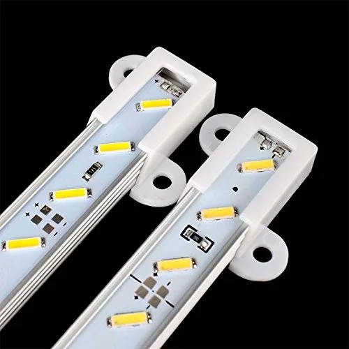 

30pcs*100cm 72leds LED Bar Lights DC 12V SMD8520 DC 24V SMD7020 LED Rigid Strip 100cm Tube with U Aluminium