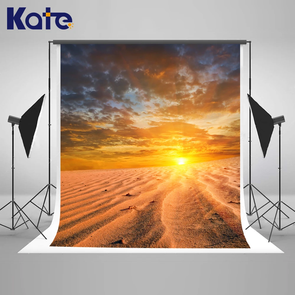 

VinylBDS 5x7ft Nature Photography Studio Backgrounds Sunset Background Photo Studio Snow White Photography Backdrop for Children