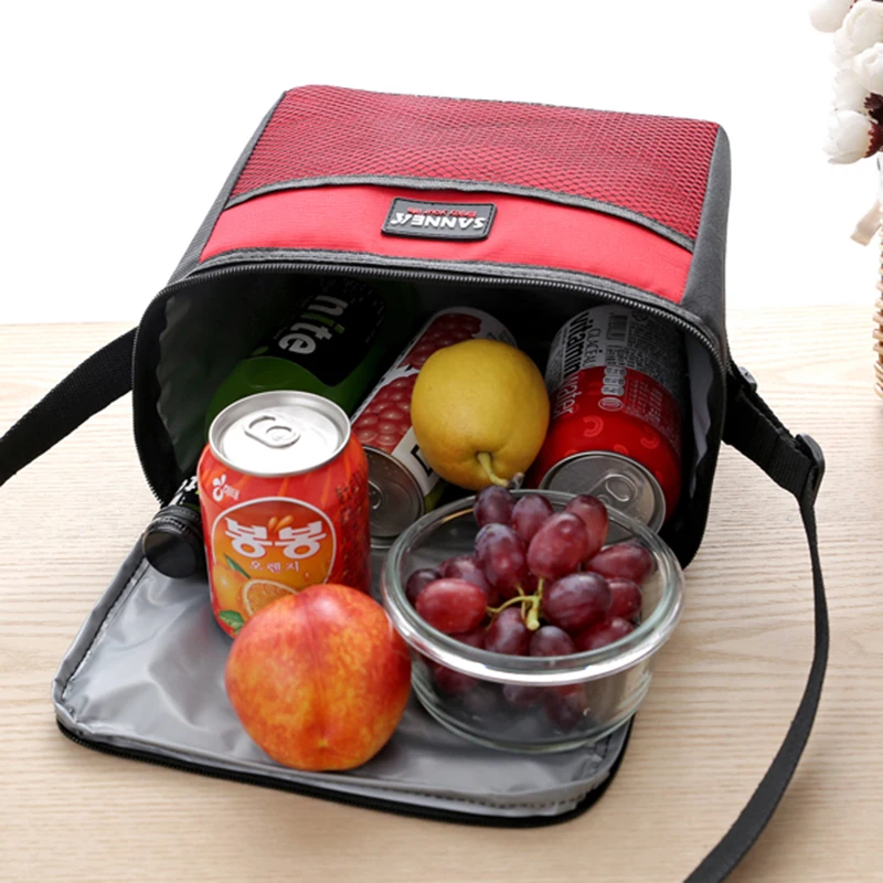 Portable Travel Picnic Necessity Kit Thermal Insulated Tote Lunch bolsa termica Bag  Cooler Box Handbag