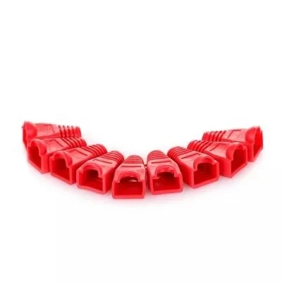 Cubierta de conector rj45 cat5e cat6, botas de tpu multicolor, manga protectora, conectores de red ethernet