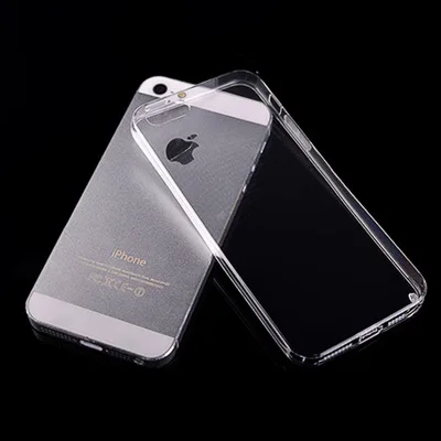 Ultra Thin HD Crystal Soft TPU Silicone Phone Clear Case for iPhone 8 7 6 6S Plus 4 5 5C 5S SE 4S X