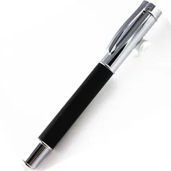 High Quality Black rosewood material roller ball pen Office School Stationery supplies luxury blance brand Writing pen gift