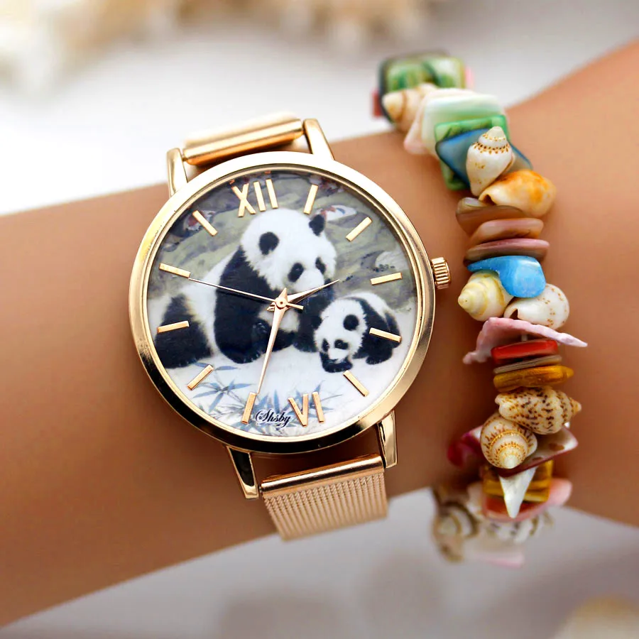 Shsby high quality Gold Stainless steel watches women dress quartz wristwatch new arrival ladies flower watches relogio feminino