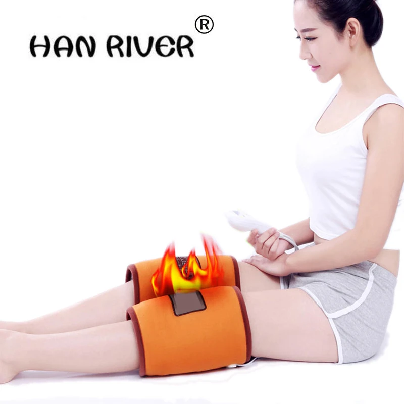 HANRIVER Multifunction Electrothermal knee warm moxibustion warm old cold leg knee kneading massage electric heating salt bag