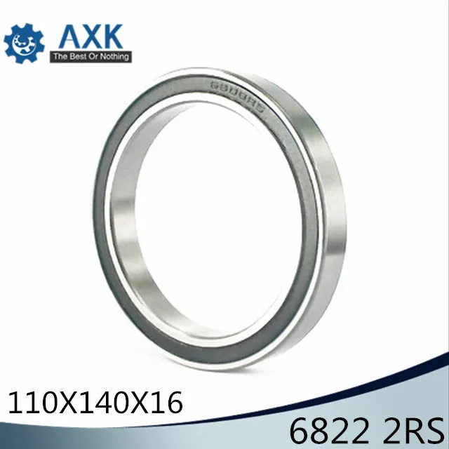 

6822 2RS ABEC-1 110x140x16MM Metric Thin Section Bearings 6822 RS 61822 RS