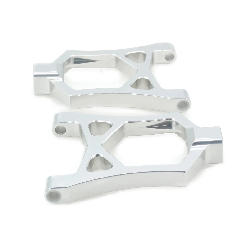 2x Alloy Front Upper Suspension Arm For Rc Hobby Model Car 1/5 Hpi Baja 85400 RCAWD Suspension a-Arm Aluminum