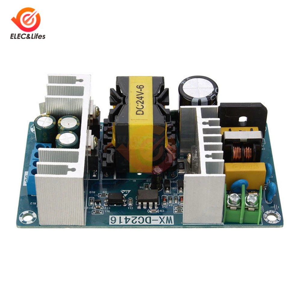 AC-DC Power Supply Module AC 100-240V to DC 24V 9A 150W Switching Power Supply Board Output Current 6A~9A