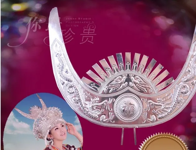 

Many Designs Miao Silver Horn Hair Stick Hair Combs Hair Accessories Ethnic Fashion Minority Group Hair Jewelry