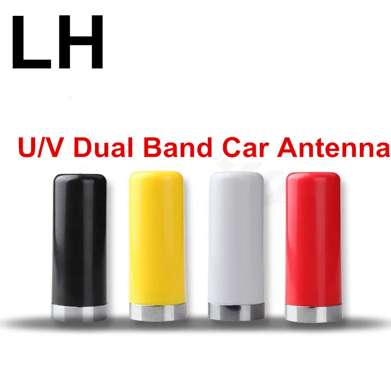 Dual band mobile radio antenna low profile car antenna 136-174M 400-470M VHF UHF stubby short vehicle radio aerial