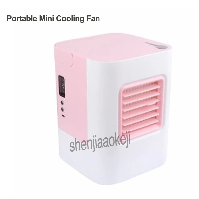 Hogar ventilador de refrigeración Personal portátil Mini aire acondicionado miniatura máquina de enfriamiento ventilador de aire acondicionado con USB 1pc