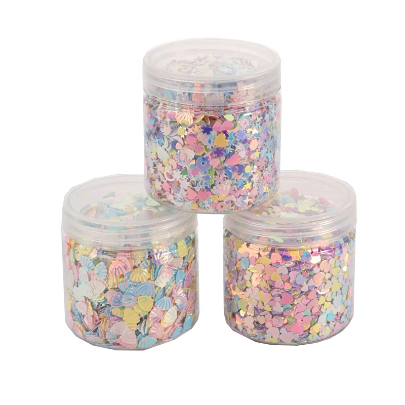 New Box 75g-80g/Box Five Mixed Colors Shape Loose Sequins Paillettes Nails Art Manicure Material,Wedding Decoration Confetti