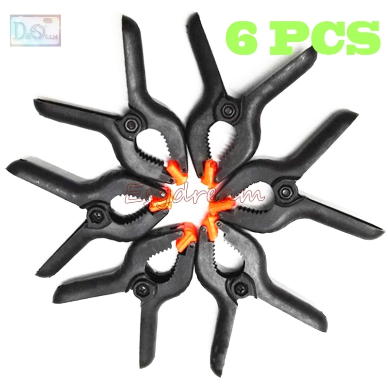 6 Buah Klip Klem Pegas Muslin Tugas Berat 4.3 "/11Cm untuk Latar Belakang Latar Belakang Studio Fotografi Woodworking