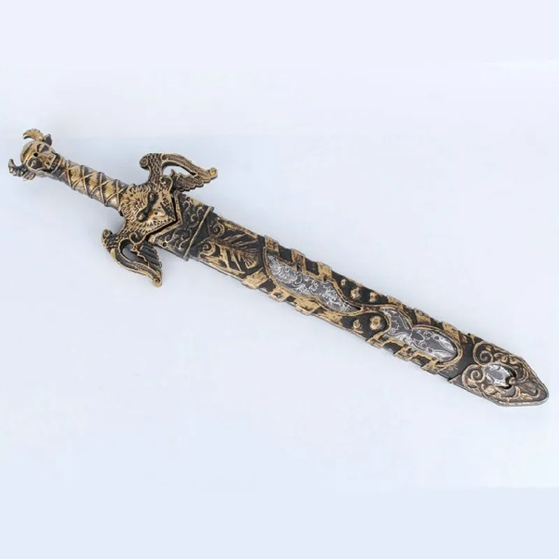 Accesorios de vestir para personas, juguetes para niños, arma de simulación, espada de plástico, Caballero, juguetes para niños de 8 a 11 años, espada de película y Tv 2021