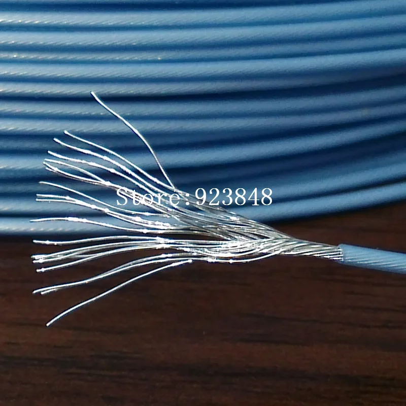 

silver plated wire OD:1.1MM 50m