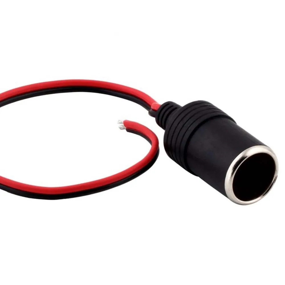 Allume-cigare de voiture femelle DC, prise, connecteur, adaptateur de câble, cordon