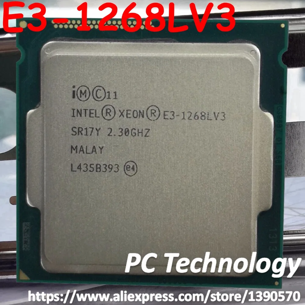 

Original Intel Xeon E3-1268LV3 CPU 2.30GHz 8M LGA1150 Quad-core Desktop 1268L E3-1268L V3 processor Free shipping E3 1268LV3