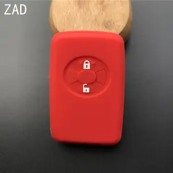 Silikonový kryt na klíče od auta ZAD, sada držáků na kelímky pro Toyota Avalon Yaris Hybrid Crown Reiz Corolla RAV4 Yaris dálkový ovladač 10 nejlepší prodej Kryt klíče Toyota Hybrid - №8