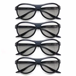 4pcs/lot Replacement AG-F310 3D Glasses Polarized Passive Glasses For LG TCL Samsung SONY Konka reald 3D Cinema TV computer