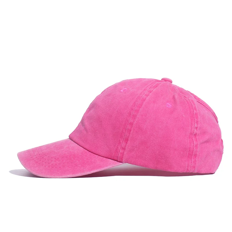 Ponytail Baseball Cap Women Mesh Baseball Hats Summer Beach Cap Solid Color Snapback Girl Sun Hats With Hole Outdoor Sports Cap